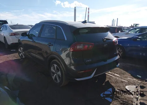 2017 Kia Niro Ex from USA, damaged, VIN KNDCC3LC0H5051380
